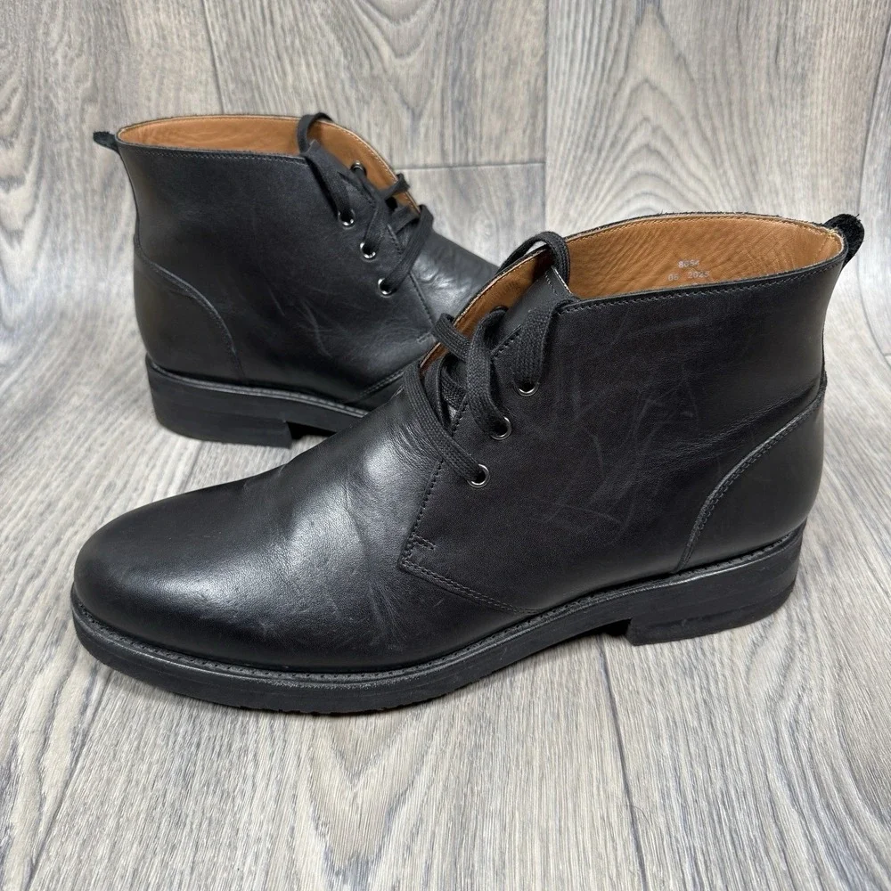 Allen Edmonds Men's Black Donovan Chukka Boot Size 10 D